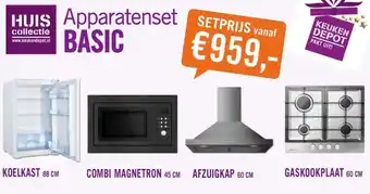 Keukendepot Apparatenset BASIC aanbieding