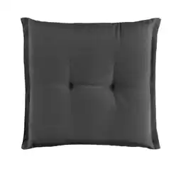 Leen Bakker Zitkussen Brest - grijs - 44x44 cm aanbieding