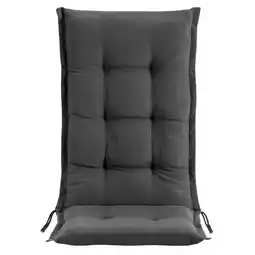 Leen Bakker Terrasstoelkussen Brest - grijs - 120x50 cm aanbieding