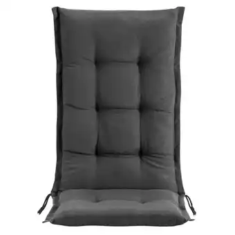 Leen Bakker Terrasstoelkussen Brest - grijs - 120x50 cm aanbieding