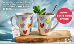Intratuin Blond mok hartjes. Inhoud 0,35 liter. aanbieding
