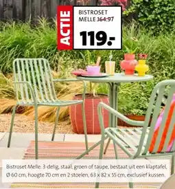 Intratuin BISTROSET MELLE aanbieding