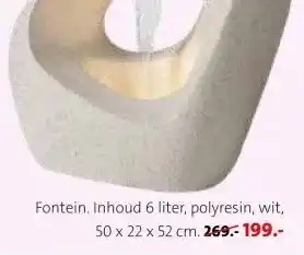 Intratuin Fontein. aanbieding