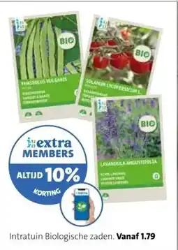 Intratuin Intratuin Biologische zaden. Vanaf 1.79 aanbieding