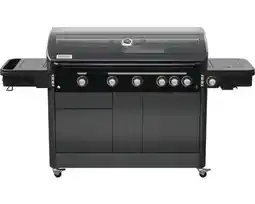 Hornbach TENNEKER Gasbarbecue Halo TG5-U 5-brander met zij- en achterbrander aanbieding
