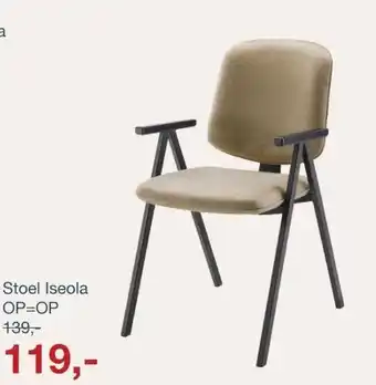 INHOUSE Stoel Iseola aanbieding