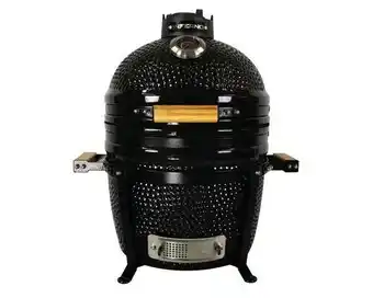 Hornbach INFERNO Kamado Compact zwart, Ø 38 cm hoogte 50 cm aanbieding