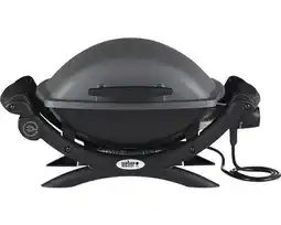 Hornbach WEBER® Elektrische barbecue Q1400 zwart aanbieding
