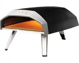 Hornbach OONI Pizzaoven Koda 12 gas 30 Mb, RVS zilver-zwart 62x40x29 cm aanbieding