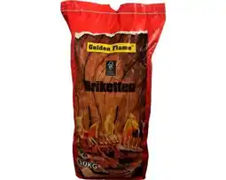 Hornbach GOLDEN FLAME Briketten 10 kg aanbieding
