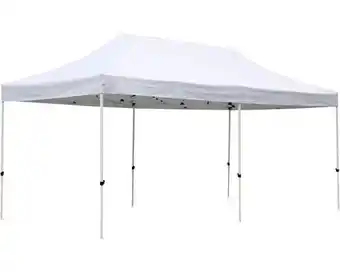 Hornbach GARDEN PLACE Partytent Ann, basic uitvouwbaar polyester wit 3x6 m aanbieding