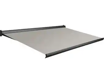 Hornbach SOLUNA Zonnescherm Sunette Comfort 400x250 cm met motor rechts, dessin 122 aanbieding