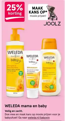 Etos WELEDA mama en baby aanbieding