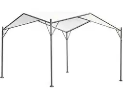 Hornbach GARDEN PLACE Paviljoen Kalea wit 3,5 x 3,5 x 2,7 meter aanbieding