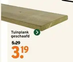 GAMMA Tuinplank geschaafd aanbieding