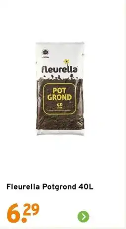 GAMMA Fleurella Potgrond 40L aanbieding