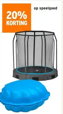 GAMMA 20% KORTING op speelgoed aanbieding