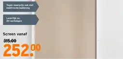 GAMMA Screen vanaf aanbieding