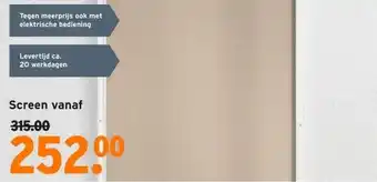 GAMMA Screen vanaf aanbieding