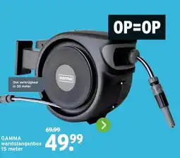GAMMA GAMMA wandslangenbox 15 meter aanbieding
