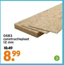 GAMMA OSB3 constructieplaat 12 mm aanbieding