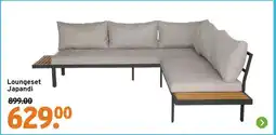 GAMMA Loungeset Japandi aanbieding