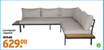GAMMA Loungeset Japandi aanbieding