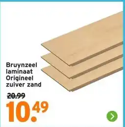 GAMMA Bruynzeel laminaat Origineel zuiver zand aanbieding