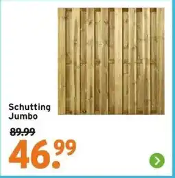 GAMMA Schutting Jumbo aanbieding