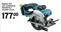 GAMMA Makita 18V LXT cirkelzaag DSS501ZJ (zonder accu) aanbieding