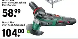 GAMMA Bosch 18V multitool Advanced aanbieding