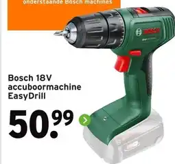 GAMMA Bosch 18V accuboormachine EasyDrill aanbieding
