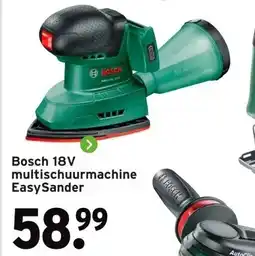 GAMMA Bosch 18V multischuurmachine EasySander aanbieding
