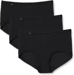Amazon Sloggi 24/7 Cotton Lace Midi C3p dames Onderbroeken (3-Pack) aanbieding