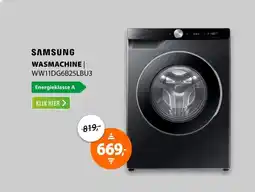 Expert Samsung SuperSpeed 6000-serie WW11DG6B25LB Zwart aanbieding