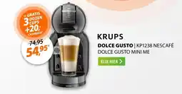 Expert Krups KP1238 NESCAFÉ Dolce Gusto Mini Me Zwart aanbieding