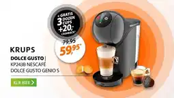 Expert Krups KP243B NESCAFÉ Dolce Gusto GENIO S Basic Antraciet aanbieding