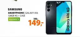 Expert Samsung Galaxy A16 128GB 4G + Clear Case aanbieding