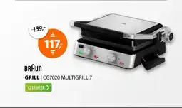 Expert Braun CG7020 MultiGrill 7 aanbieding