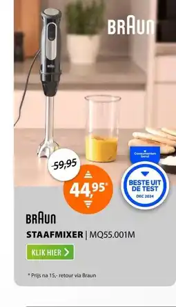 Expert Braun MQ55.001M aanbieding