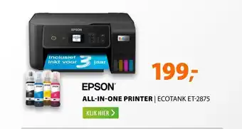 Expert Epson EcoTank ET-2875 aanbieding