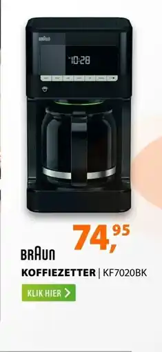 Expert Braun KF7020 Zwart aanbieding