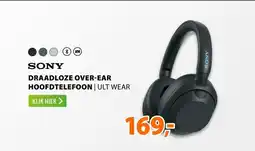 Expert Sony ULT WEAR Zwart aanbieding
