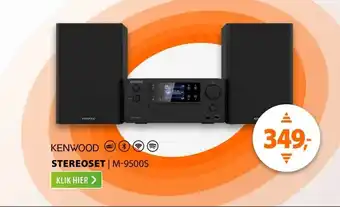 Expert Kenwood M-9500S Zwart aanbieding