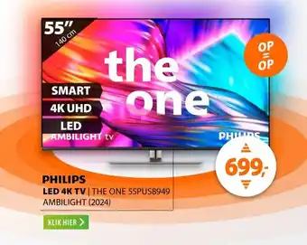 Expert Philips The One 55PUS8949 Ambilight (2024) aanbieding