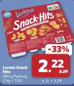 Combi Lorenz Snack Hits aanbieding