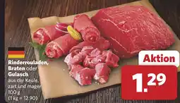 Combi Rinderrouladen, Braten oder Gulasch aanbieding
