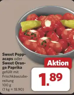 Combi Sweet Pepp- acaps oder Sweet Oran- ge Paprika aanbieding