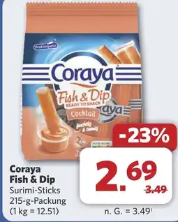 Combi Coraya Fish & Dip aanbieding