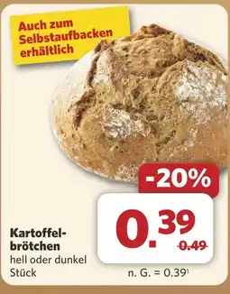 Combi Kartoffel- brötchen aanbieding